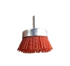 Щетка для дрели чашечная нейлоновая 50 мм, 2", со шпилькой, "MAXIMUM" MX 18259 оптом